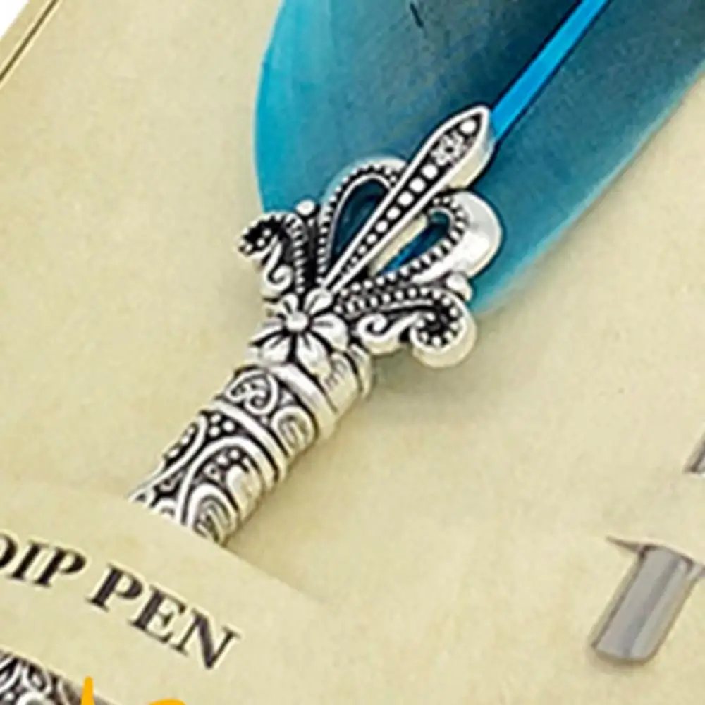 Ручка перьевая Винтажная с золотыми перьями роскошный набор карандашей