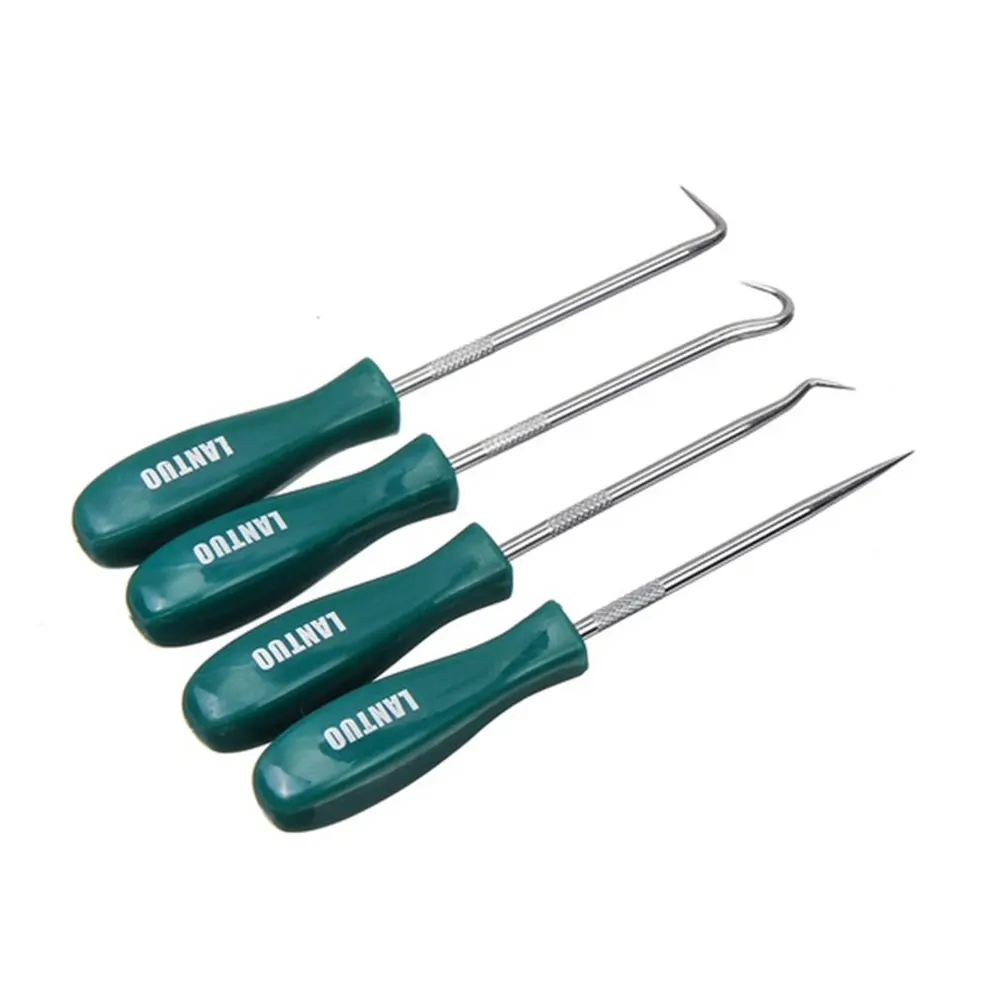 

4Pcs Pick and Hook Set Multitool is Suitable for Car Repair and Process Use,Environmentally Friendly Safe and Durable Hand Tools