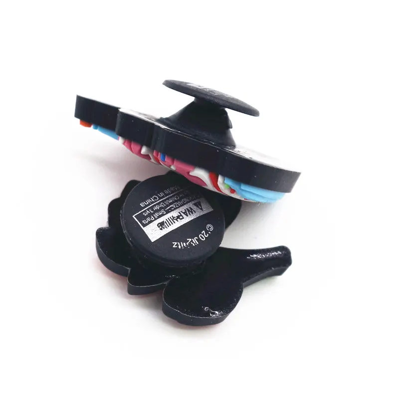 1pcs Birthday Cake PVC Shoe Charms Accessories Bacon/Marshmallow/Lotus/Princess Dress JIBZ fit Croc Charms Bracelet Kids Gifts