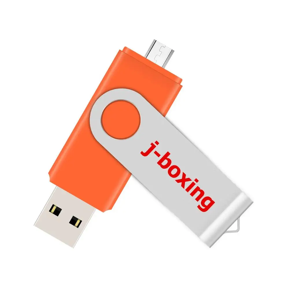 J боксинг 5 шт Двойной Порт OTG USB флэш накопитель 8 ГБ 16 32 64 Гб микро накопители