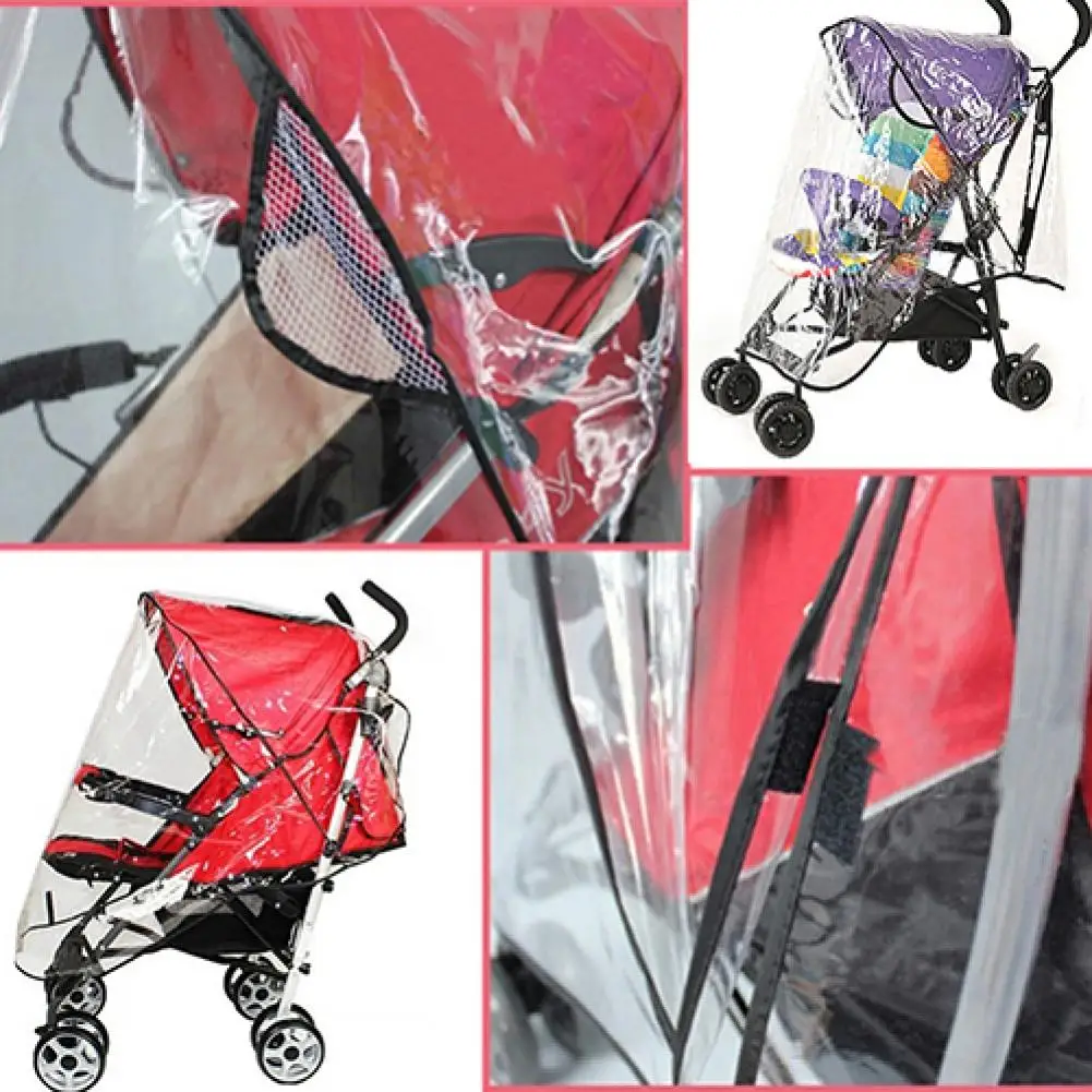

Stroller Rain Cover Universal Waterproof Wind Dust Shield Baby Stroller Pushchair Pram Rain Cover Car Seats Accessories 2021