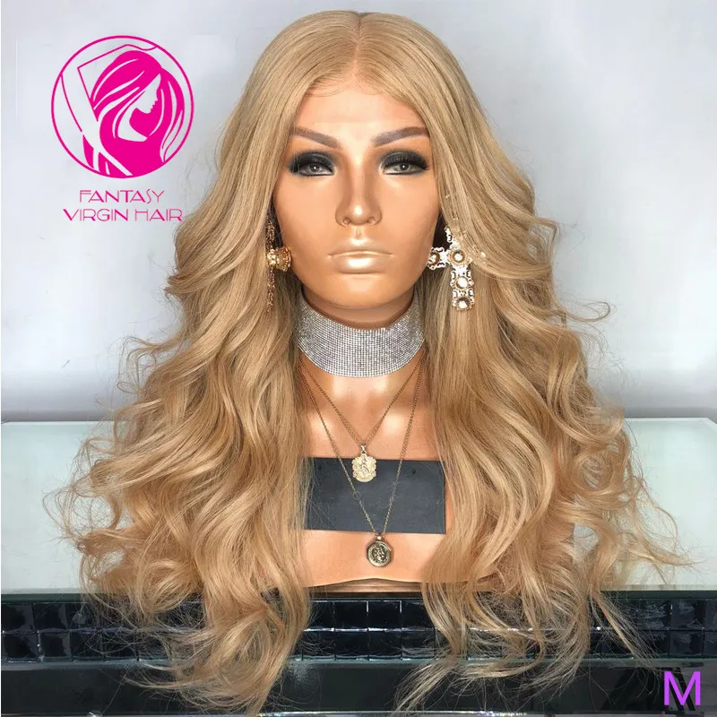 

Women"s Wigs Blonde Lace FRont Wig Loose Wave Human Hair Frontal Wigs 13x4/13x6 Brazilian Remy Hair 150% 180% Thick Density