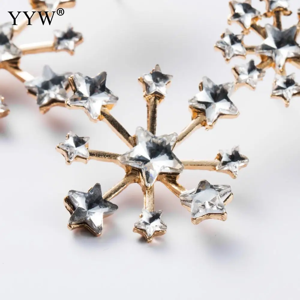

Snowflower Pattern Women Dangle Drop Earrings Charms Female Trendy Ear Jewelry Personality Women'S Fashion Statement Earring