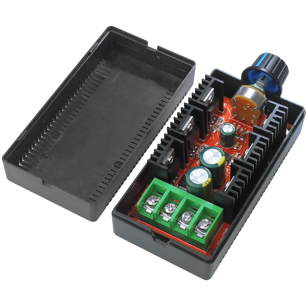 2000W DC 12V 24V 48V MAX 40A контроллер скорости двигателя постоянного тока PWM регулятор
