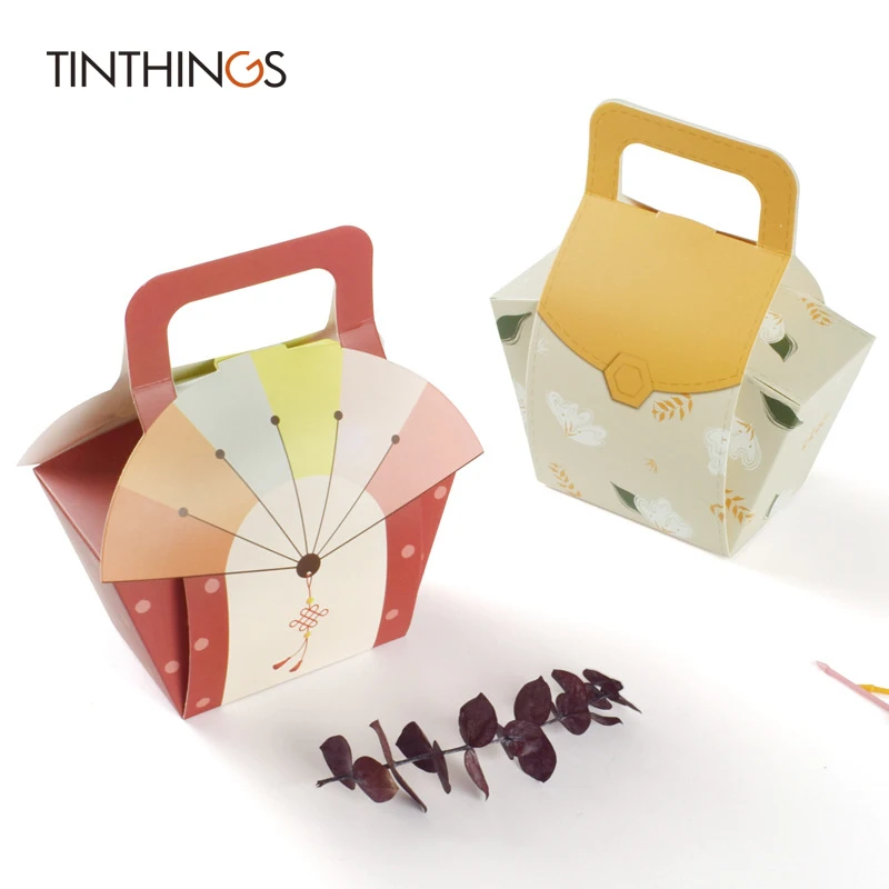 

100 шт., Свадебная подарочная коробка, пакеты для печенья, коробки для конфет, новые бумажные пакеты для печенья, вечерние сумочки в японском стиле