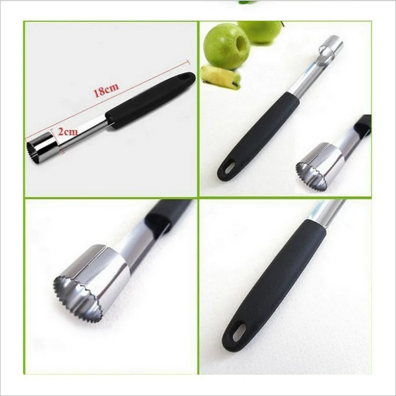 Горячая Распродажа Черный инструмент из нержавеющей стали для удаления фруктов
