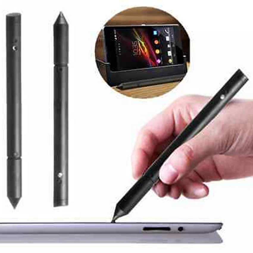 

2 in 1 Touch Screen Stylus Capacitive Pen Plactic Tip Nib+Rubber Nib Universal For iPhone iPad Samsung Xiaomi Hauwei Tablet PC