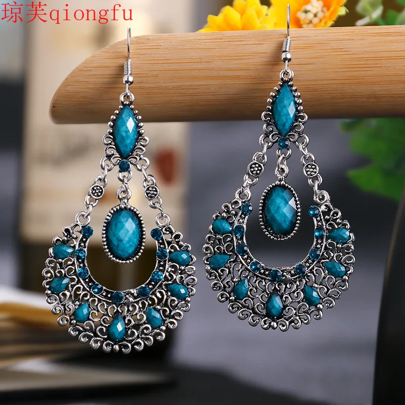 

2021 new fashion Korean earrings ear jewelry Indian jewelry pendant pendant accessories