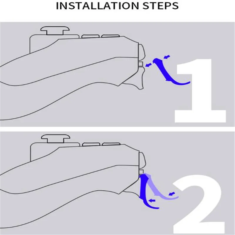 2 шт. L2 R2 пуговицы триггер удлинители игровой площадкой для Play Station 4 PS4/PS4 Slim/Pro