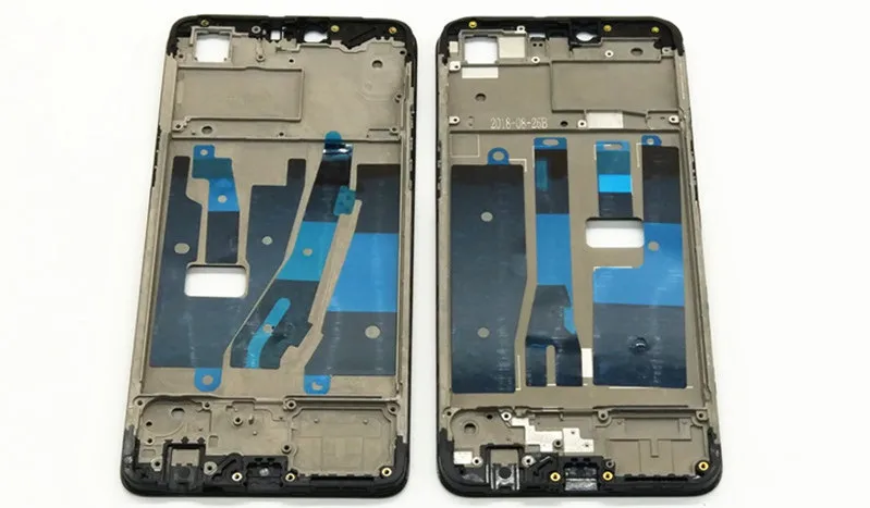 Чехол для аккумулятора Oppo A5/A3s чехол телефона со средней рамкой задняя крышка +