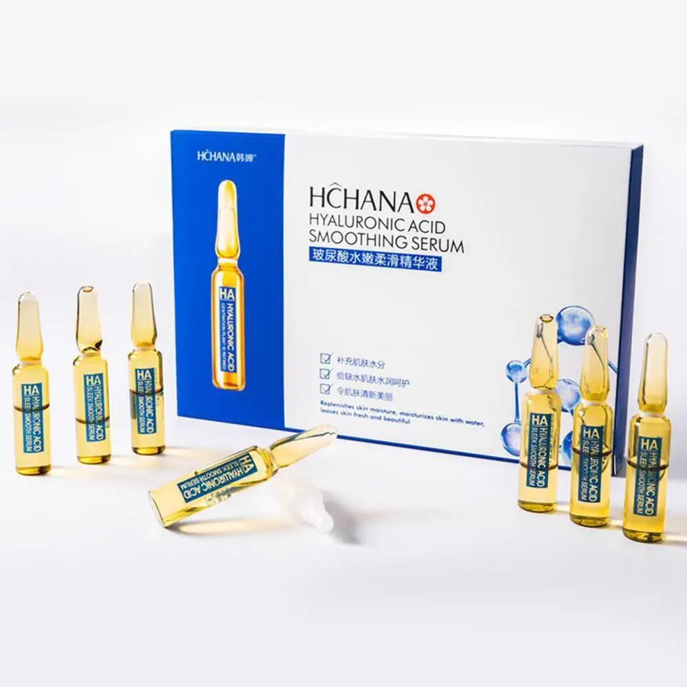 Гиалуроновая кислота ампулы Увлажняющая сыворотка для лица усадочная поры анти