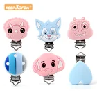 3 шт., силиконовые зажимы для прорезывателя для зубов