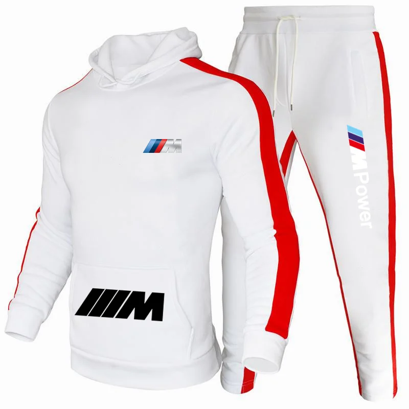 Спортивный костюм мужской из 2 предметов свитшот с капюшоном и спортивные штаны