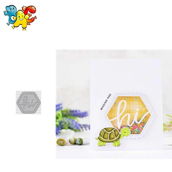 Фоновые Вырубные штампы для сделай сам скрапбукинга/фотоальбома декоративное