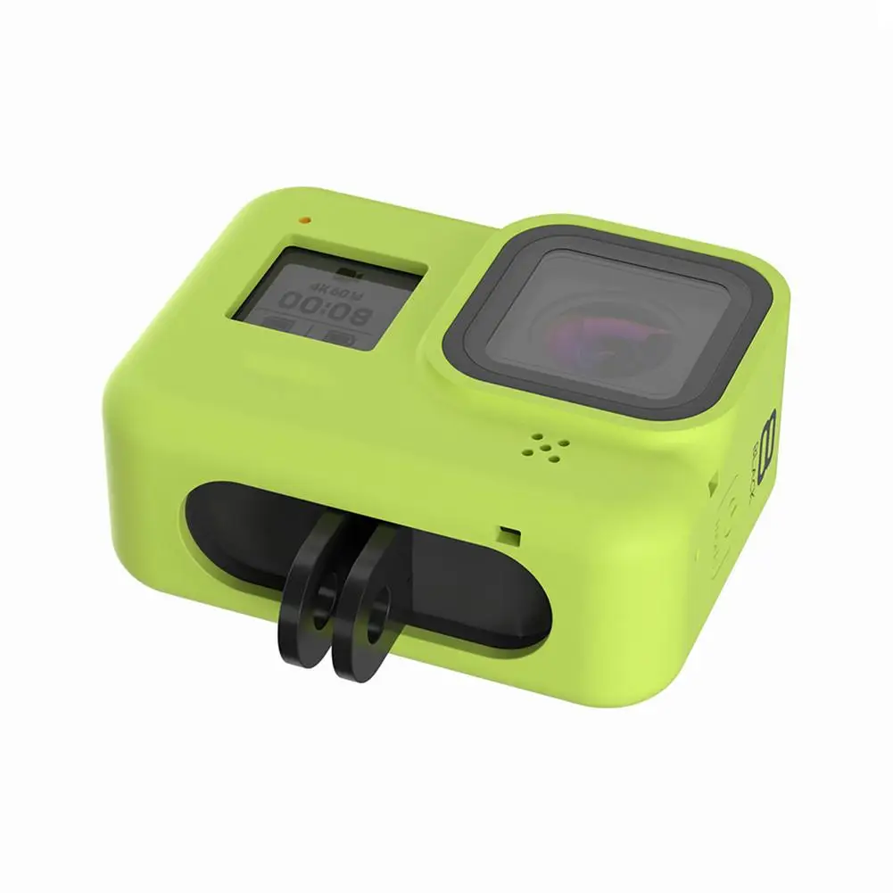 

New Soft Silicone Body Case For Gopro Hero 8 Case Silicone Protective Full Cover Shell For Gopro Hero 8 Action Camera Accessorie