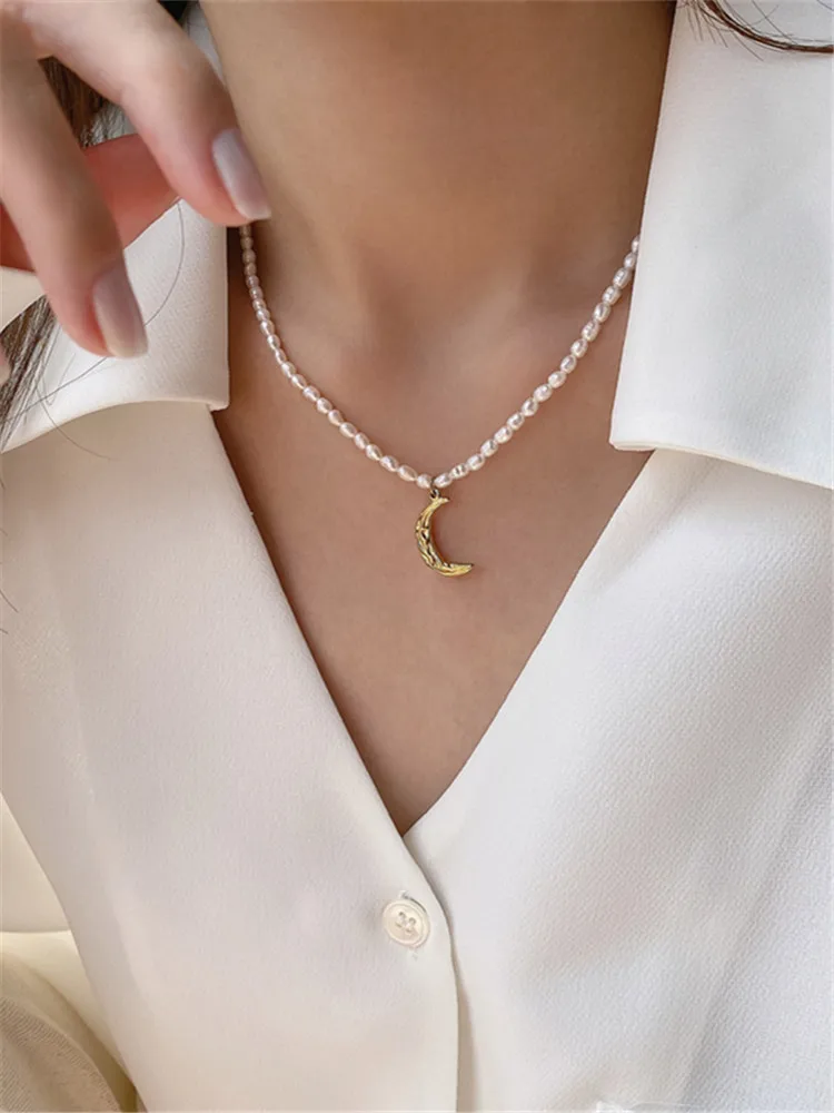 

Женское ожерелье с подвеской в виде Луны