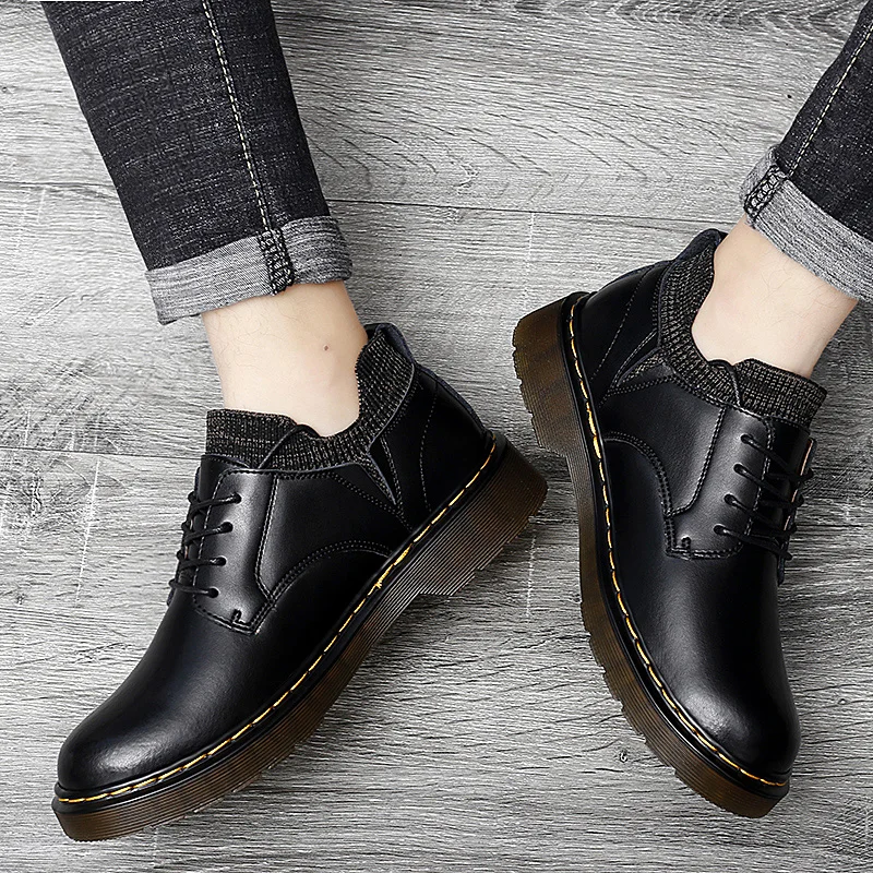 Новинка 2022 года Мужская обувь Повседневная из натуральной кожи в британском