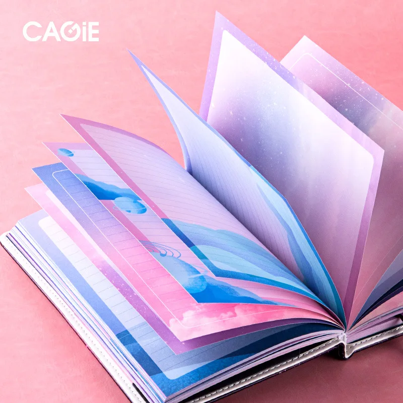 Дневник созвездия с замком записная книжка B6 из искусственной кожи дневник для