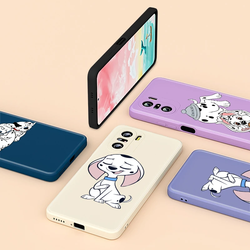 

Dalmatians 101 Dog For Redmi 9 8A 8 Pro 7 Y3 5 A 4X 9AT 9A 9i K40 K30 K30i 10X 9T 9C Plus Liquid Silicone Phone Case