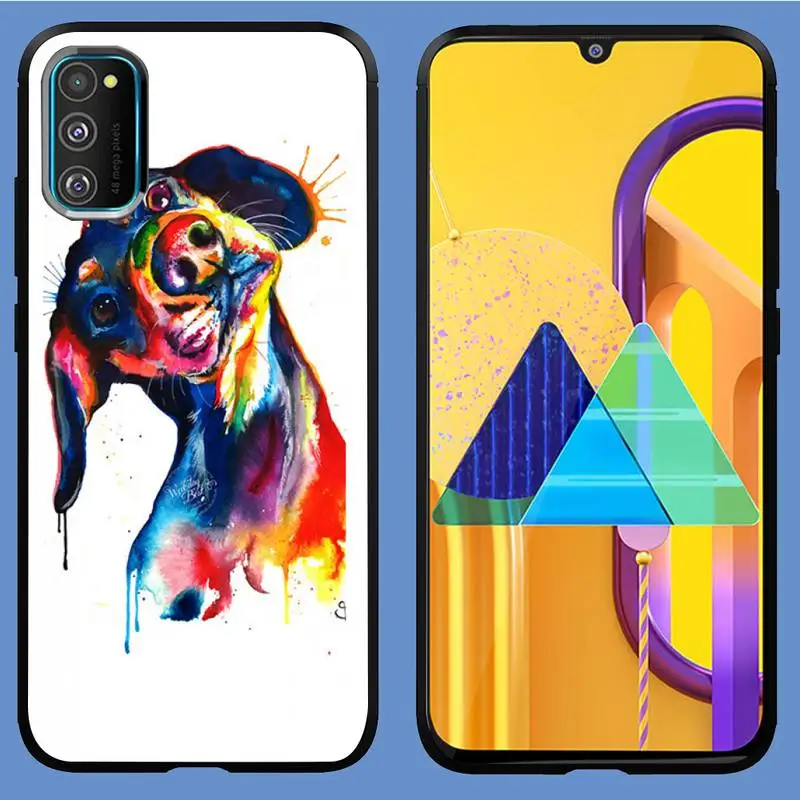 

French Bulldog Dog Pug Phone Case For Samsung A10 A12 A02 A20E M30 A31 A40 A50 S A52 A51 A70 A71 A80 Cover Fundas Coque