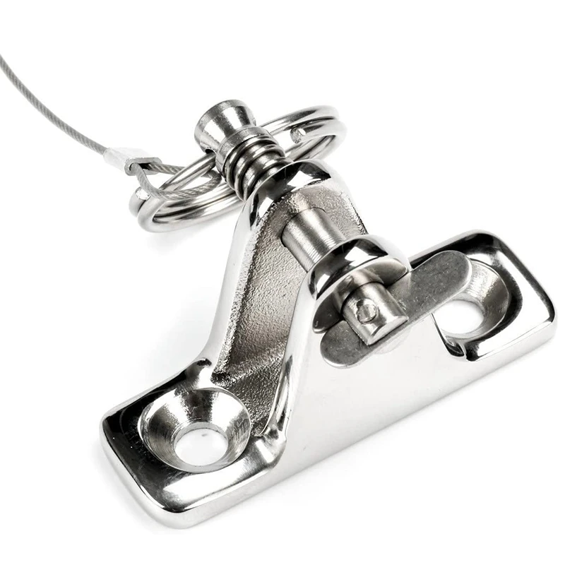 2 шт. лодка Бимини Топ шарнир палубы с Quick Release шпильки винтами морское