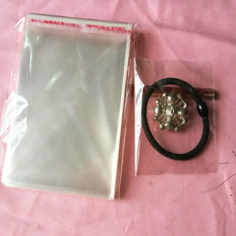 Прозрачный из целлофана с застежкой/BOPP/Полиэтиленовые пакеты 10*20 см Прозрачные