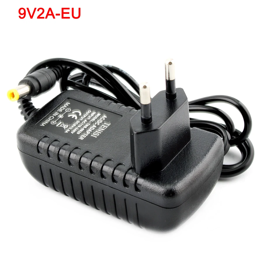 Адаптер питания светодиодный драйвер постоянного тока 9 в 1A 2A 3a Регулируемый