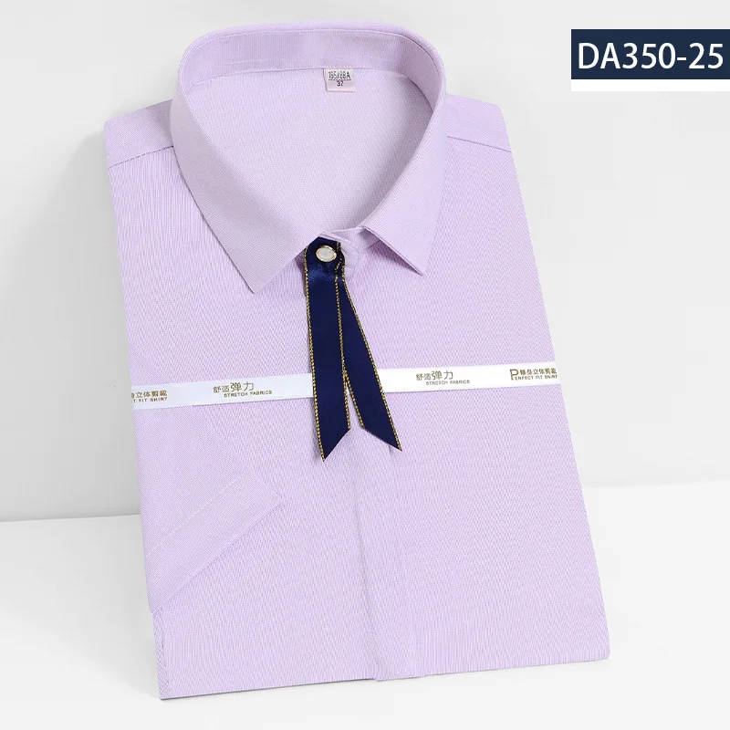 

YKD59 New women's shirt bamboo fiber wrinkle resistant, skin friendly, soft and breathable shirt