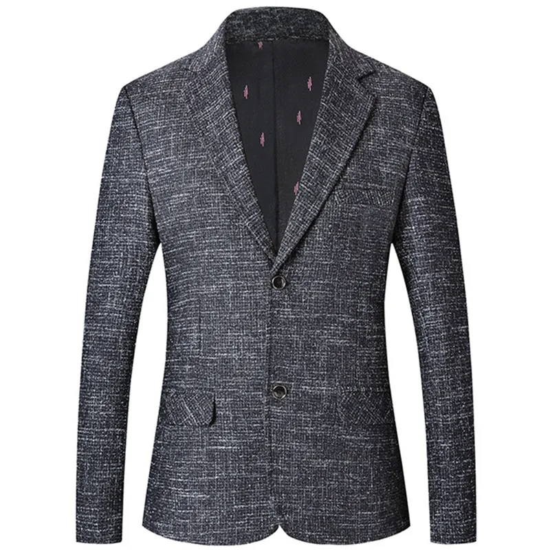 

Nice Vogue Pop Men's Casual Boutique Business Solid Color Dress Suit / Male Slim Fit Dress Wool Blazer Jacket Coat