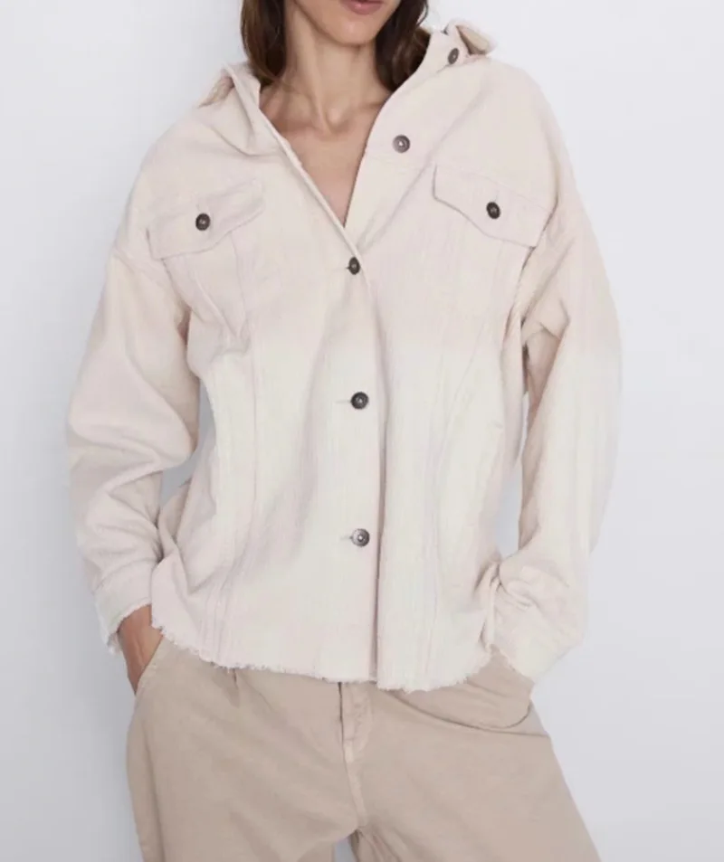 Женский европейский бойфренд Повседневный свободный вельветовый с длинным