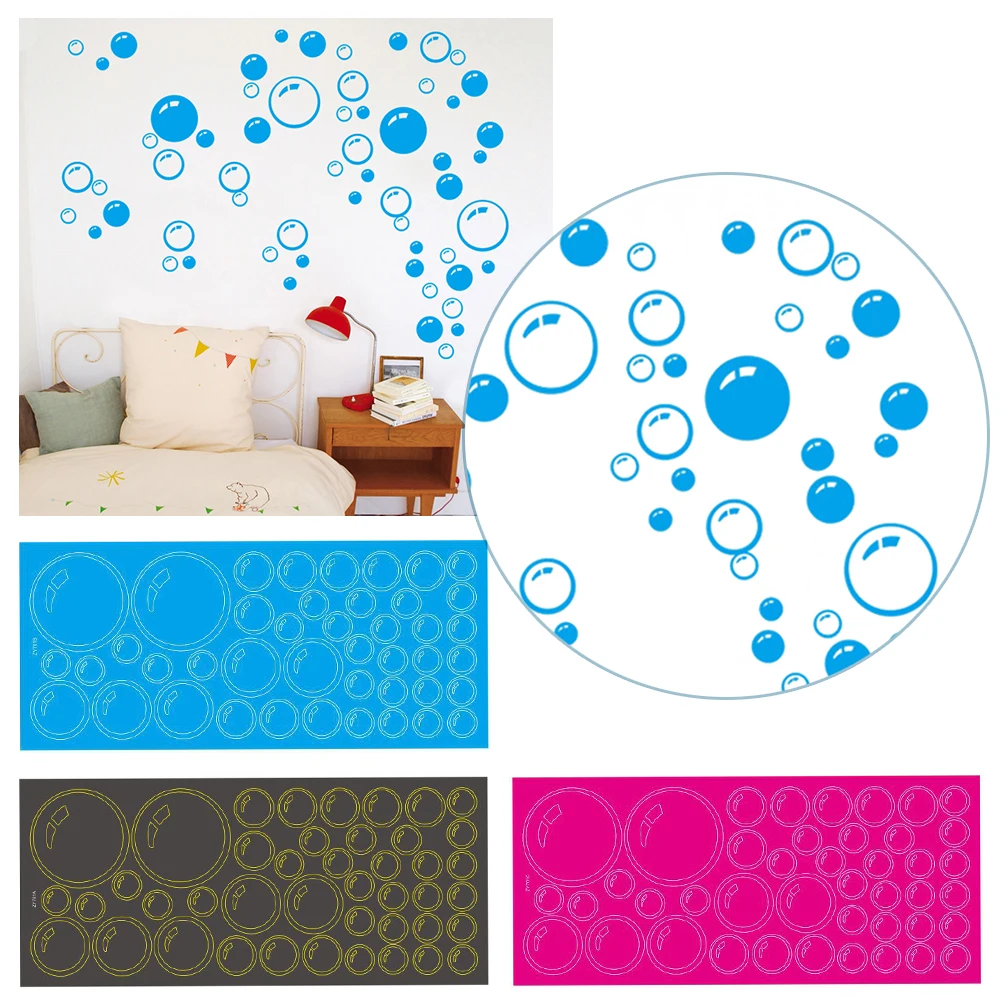 DIY настенные Стикеры для художественного оформления Детские Ванная комната