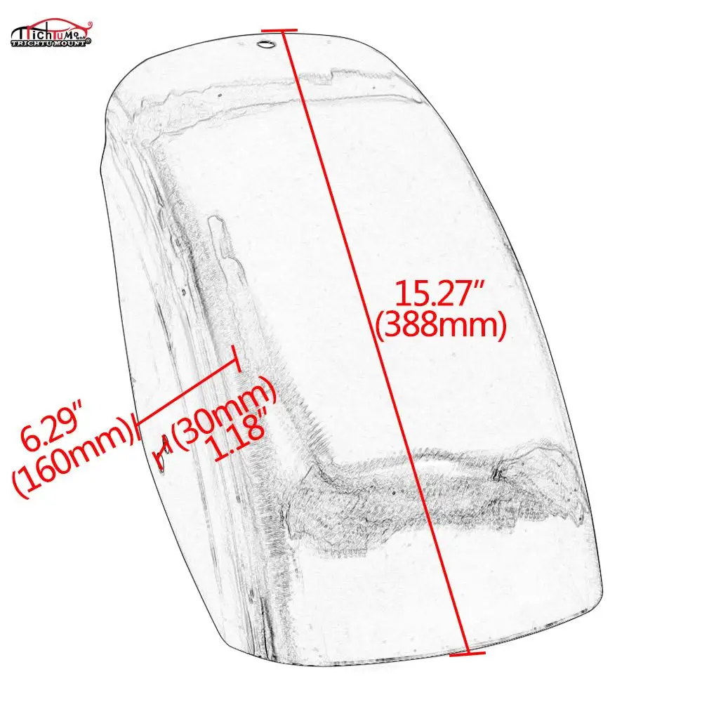 

Motorbike Short Flat Rear Fender Mud Guard Protection Bobber Cafe Racer Mudguard Cover For Harley Sportster XL 883 1200 48 72