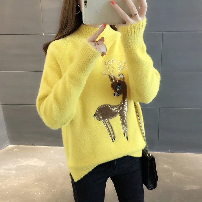 Женская кашемировая Водолазка с длинным рукавом | одежда