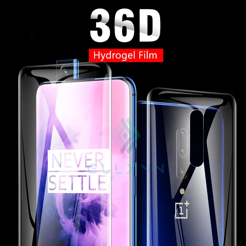 Ультратонкая мягкая Гидрогелевая пленка для Oneplus 5 5T 6 7 8 Pro|Защитные стёкла и