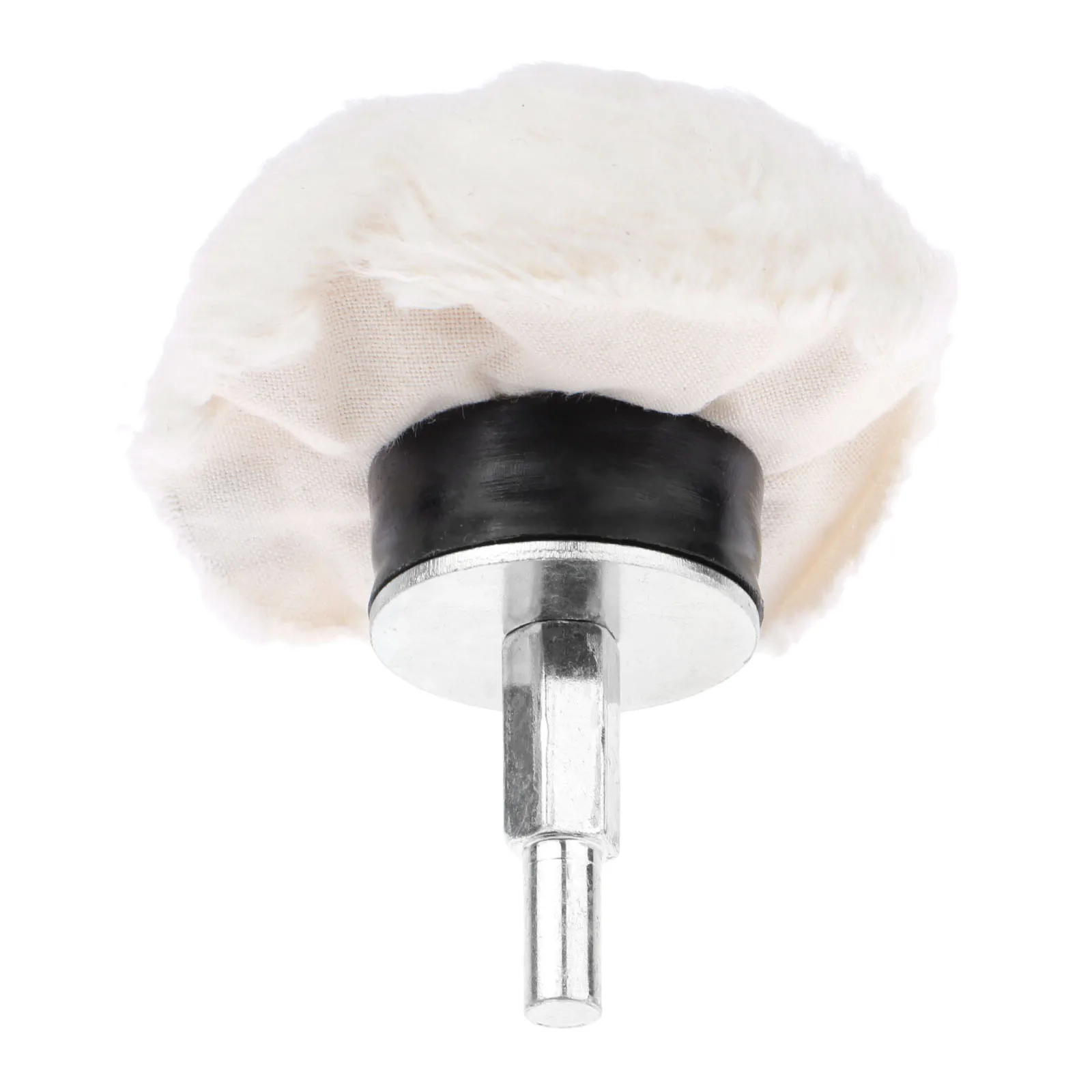 

75mm/3 Inch Cotton Dome Polishing Mop Buffing Wheel Polish Pad Drills White Polish Pad for Drill Rotary Tool Dremel Accessories