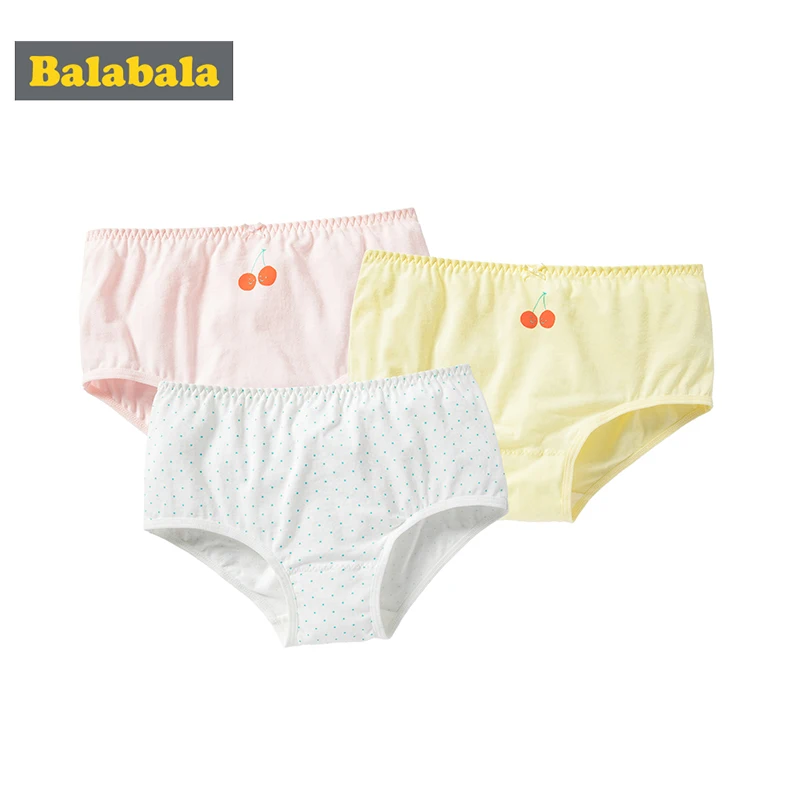 Balabala детское нижнее белье шорты для девочек из хлопка новинка 2020 эластичные трех