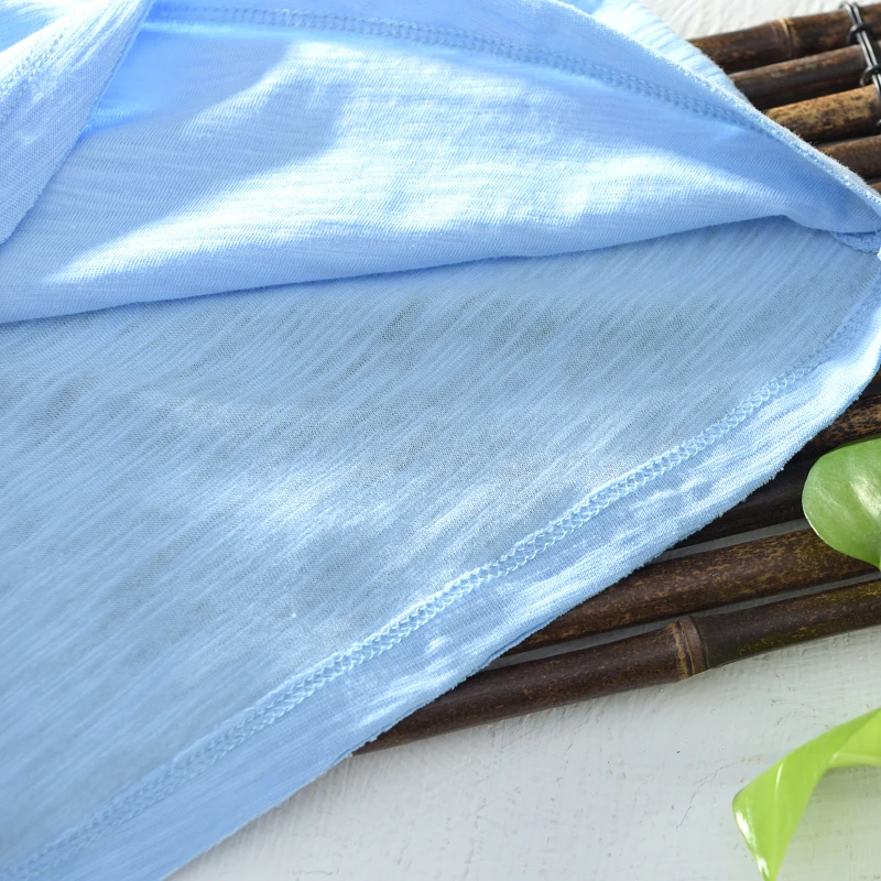 Мужская хлопковая футболка с коротким рукавом Модная и удобная Однотонная v