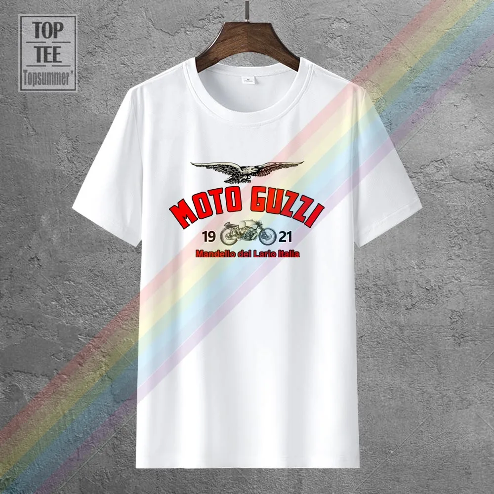 

Retro Vintage Biker Moto Guzzi 1921 Image Logo Premium Quality T-Shirt S - 5Xl