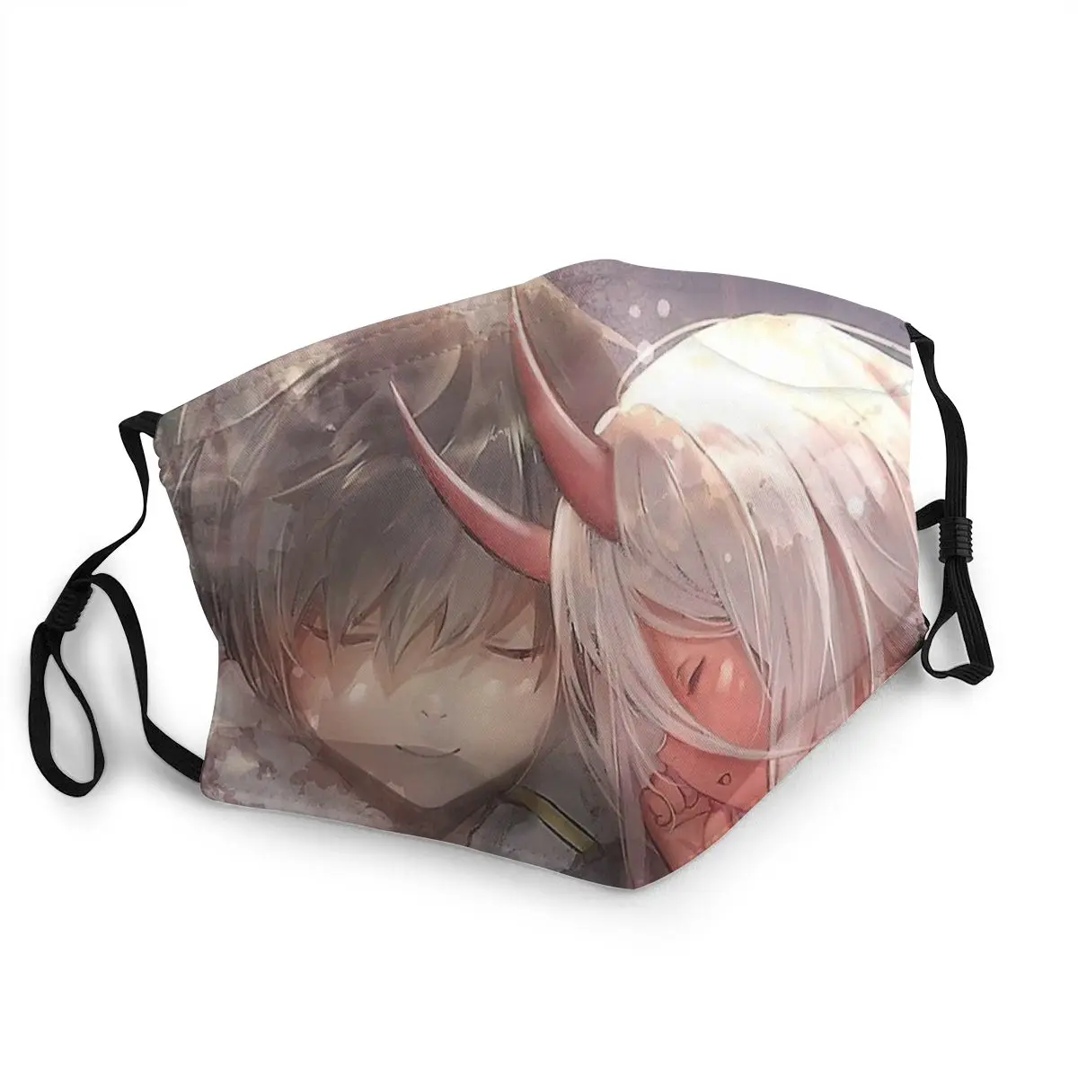 Маска для лица Mascarilla Masque Zero Two 02 Hiro маски Fation Darling In The Franxx HIRO Sci Fi Fighting Anime