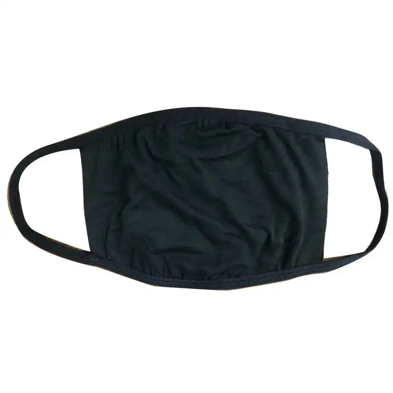 1 шт. маска для лица черная белая рта Многоразовые Моющиеся Непродуваемые летние