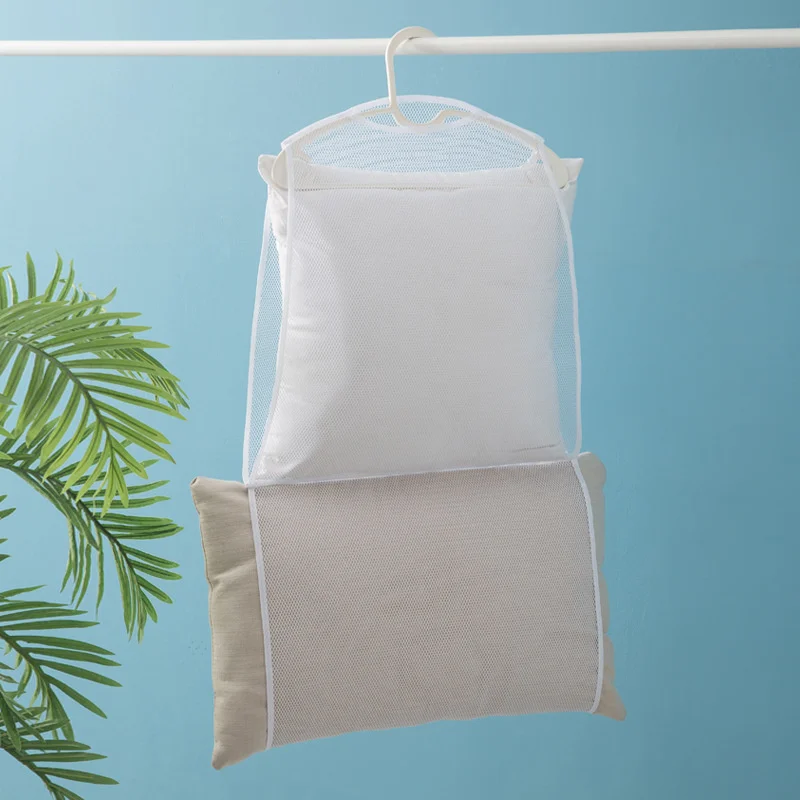 

Laundry Bag For Pillow Drying Multifunctional Outdoor Wind Proof Net Balcony Clothes Rack Free Shipping