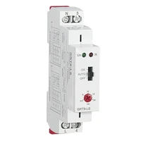 hot grt8 ls din rail staircase switch lighting timer switch 230vac 16a 0 5 20mins delay off relay light switch