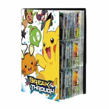 9 Pocket Album Pokemon 432 Anime Card Collection Book Playing Game Map Pokémon Binder Folder Holder List Pikachu Kids Toys Gift