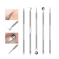 2345pcs stainless steel professional blackhead remover tool set blackhead acne blemish extractor spot remover tool needles