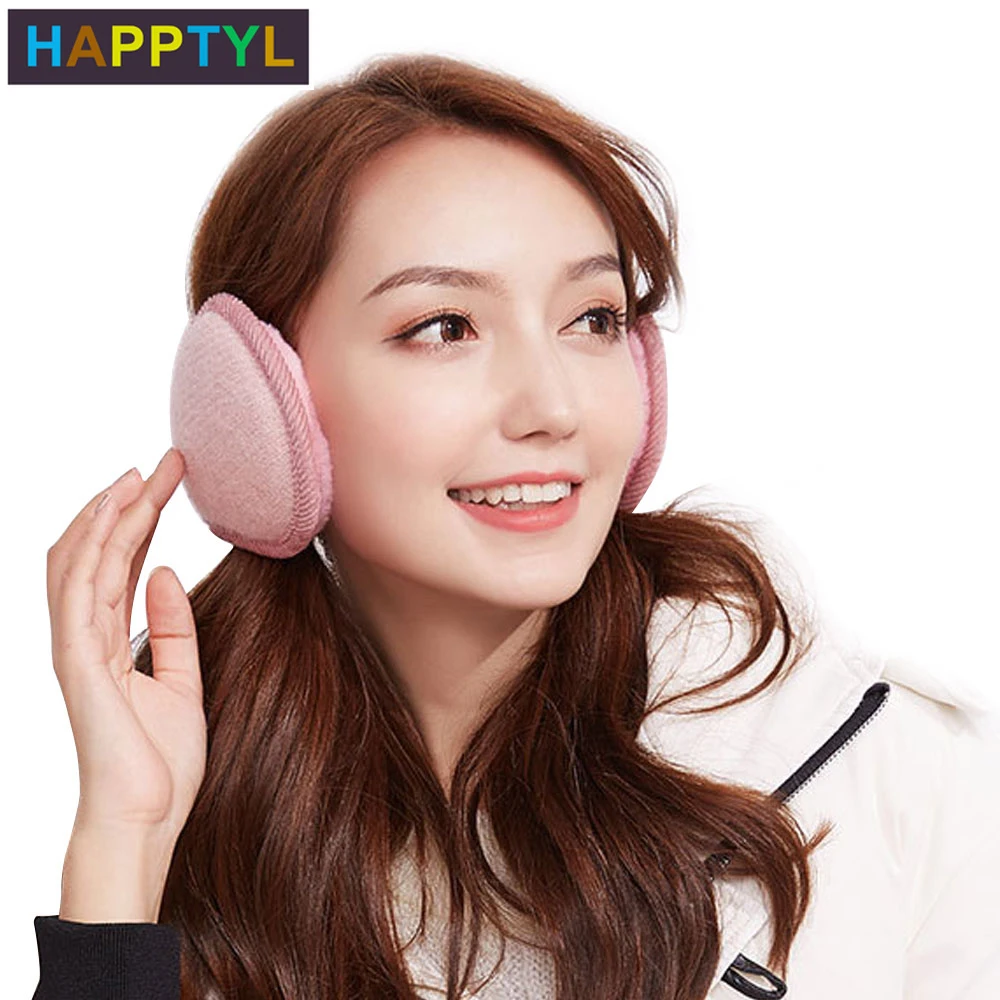 HAPPTYL 1 шт. ушные теплые унисекс классические заячьи плюшевые наушники зимние