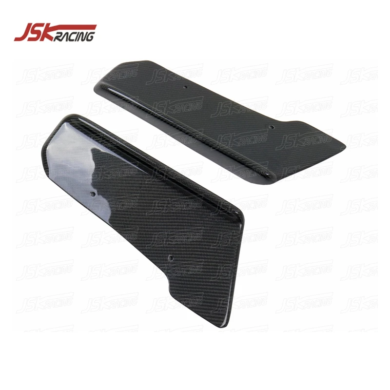 P Style Carbon Fiber Rear Bumper Side Fin For Nissa R35 Gtr 2008-2016 09 10 11 12 13 14 15 | Car Stickers
