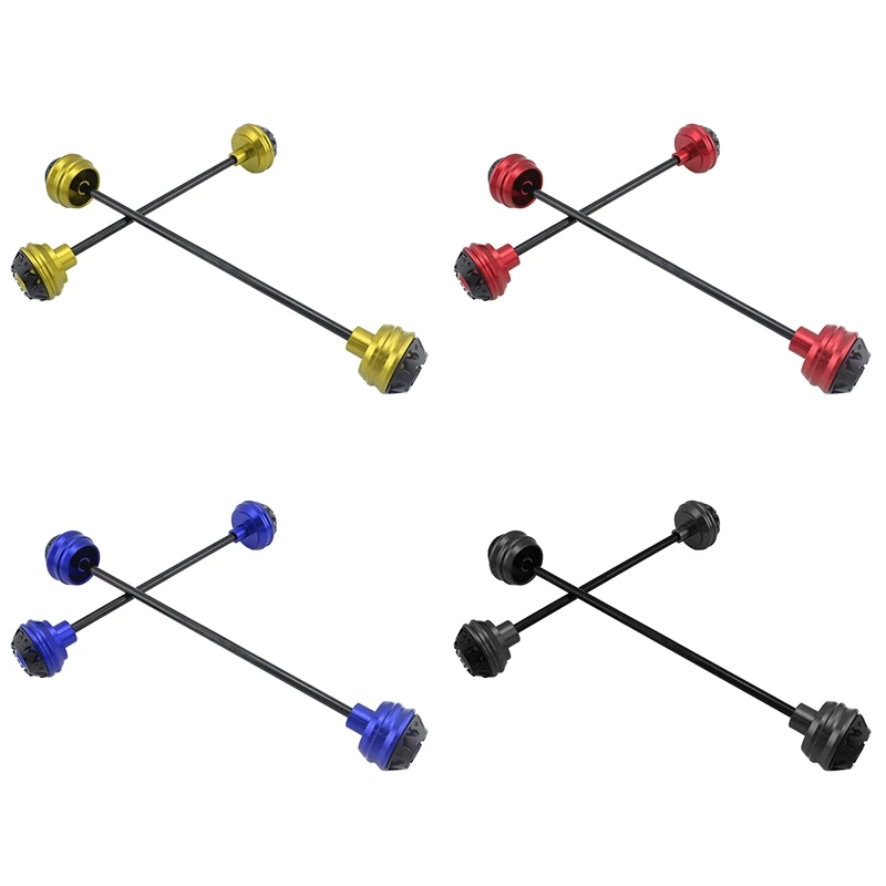 

For BMW S1000RR S1000R S1000XR HP4 S1000 R RR XR Motorcycle Front and Rear Wheel Fork Axle Sliders Cap Crash Protector