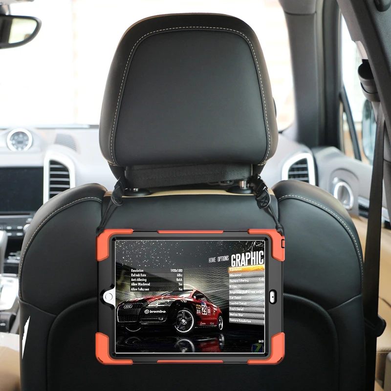 Силиконовый чехол для iPad 9 7 2018 2017 с держателем карандашей вращающаяся на 360