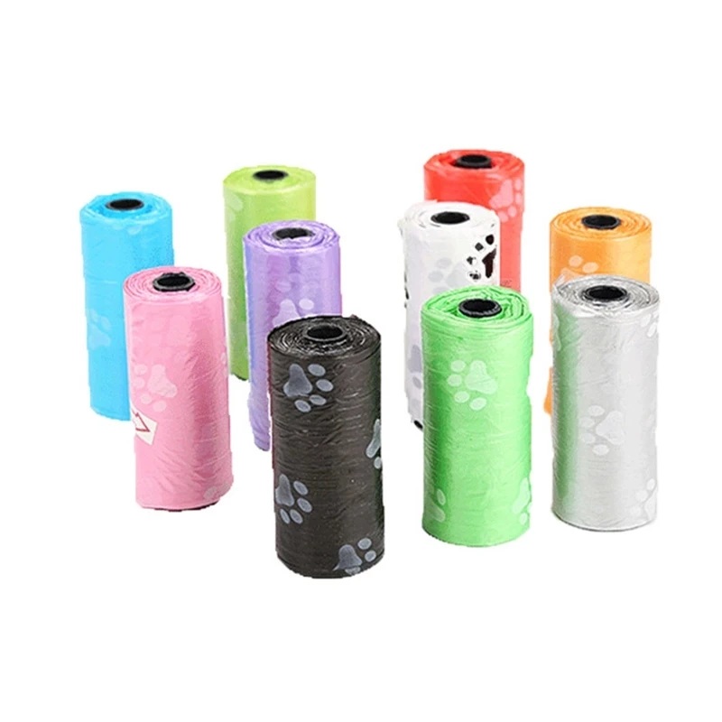 

Pet Dog Poop Bag Dispenser Dog Cleaning Supplies Puppy Pick-Up Bags Holder With Rope Cleaning Waste Garbage Box Pet Products