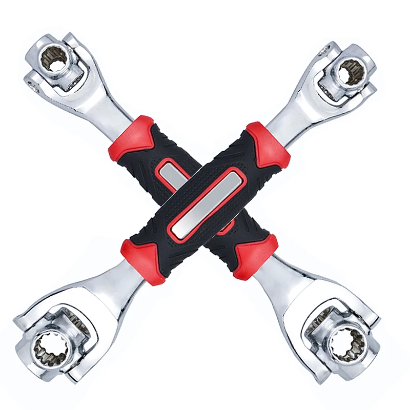 Универсальный торцевой ключ поворотный на 360 градусов комбинированный ручной